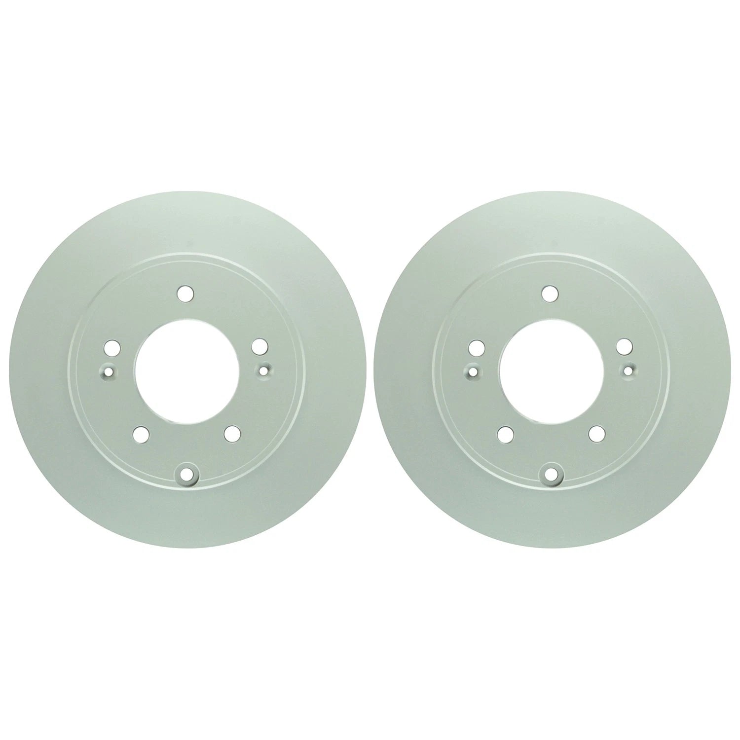 Set of 2 Bosch QuietCast Rear Disc Brake Rotors for Azera Sonata Optima (2006–2018)