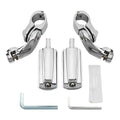 1-1/4" Motorcycle Short Highway Engine Guard Footpegs for Harley Touring