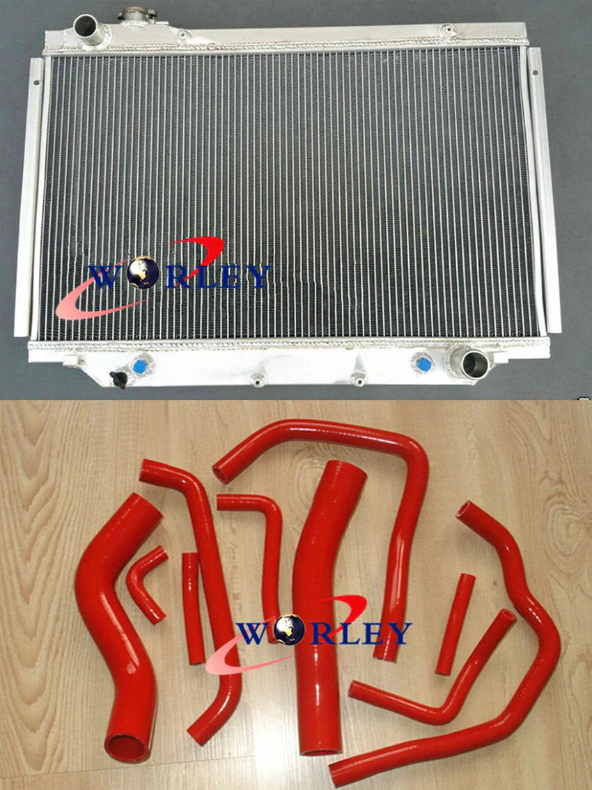 Aluminum Radiator & Hose for Toyota Land Cruiser 80 Series (1990-1998)