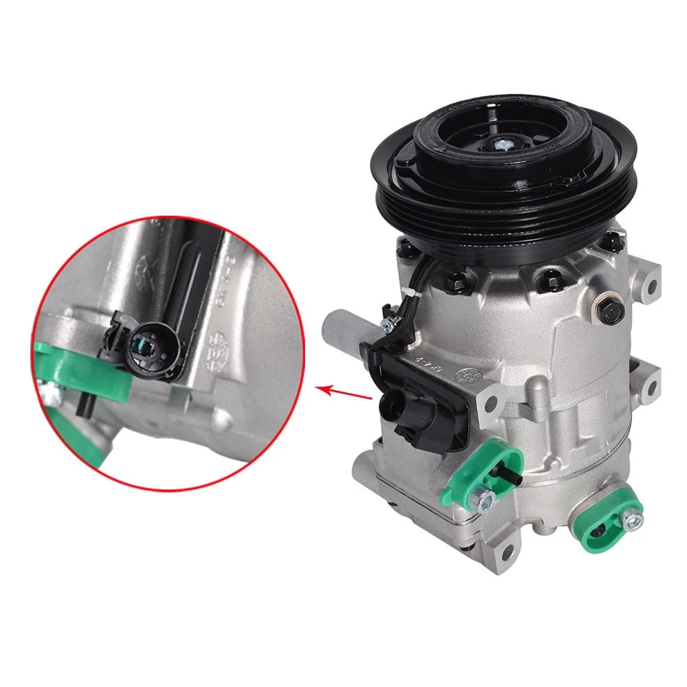 A/C Compressor Clutch Assembly for Hyundai Accent (2006–2009)