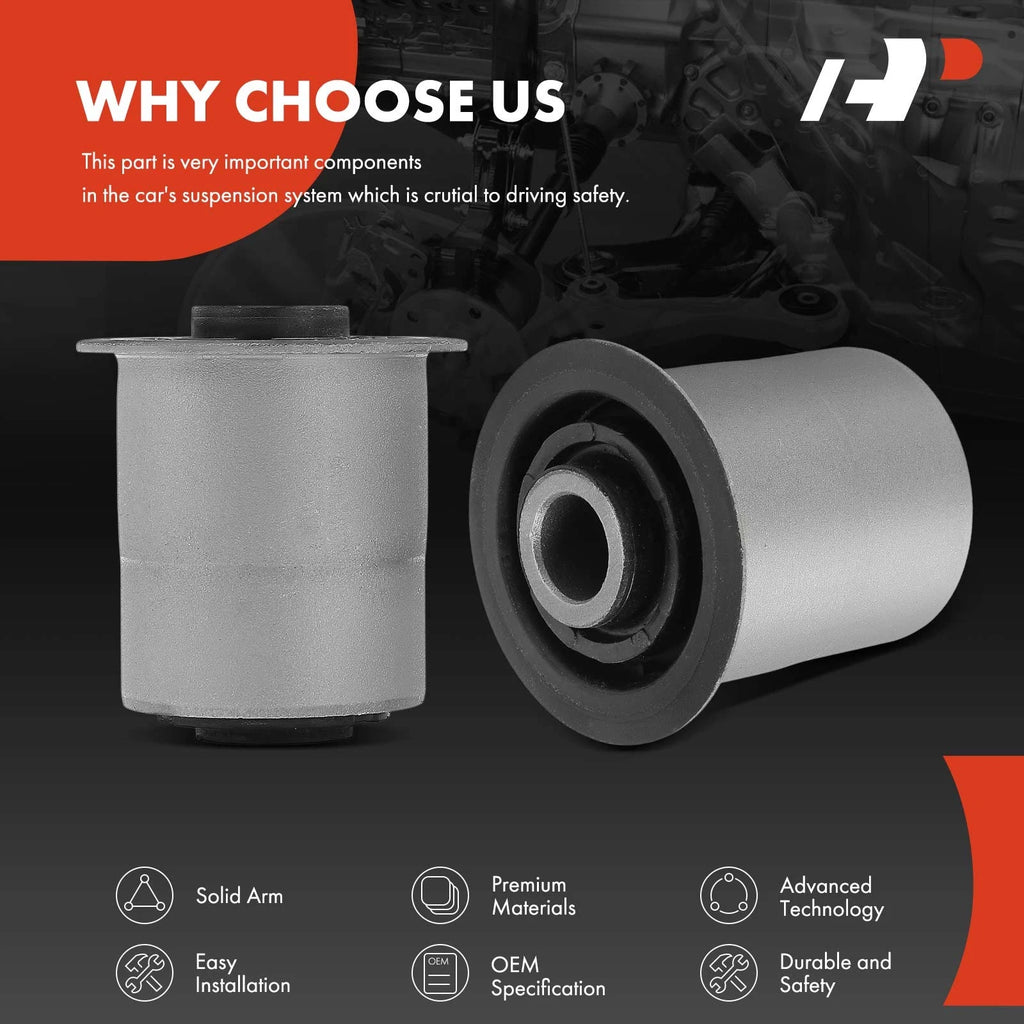 2X Control Arm Bushing for Jeep Grand Cherokee (2005–2010) Dodge Ram 1500 (2005–2010)