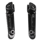 Front Foot Pegs Footrests for Yamaha YZF R6S (2003-2009) - Black