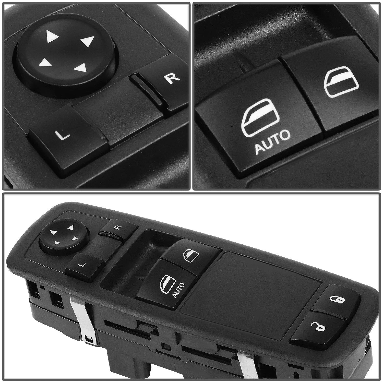 Driver Side Door Master Power Window Locks Switch for Dodge Grand Caravan (2008–2011)