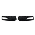 2X Front Bumper Honeycomb Fog Light Grille Cover for Audi A5 S5 (2013–2017)