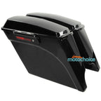 4" Extended Saddlebags for Harley Davidson Touring (1993–2013)