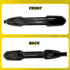 Set of 2 Exterior Door Handles for Toyota RAV4 (2017–2023) Black
