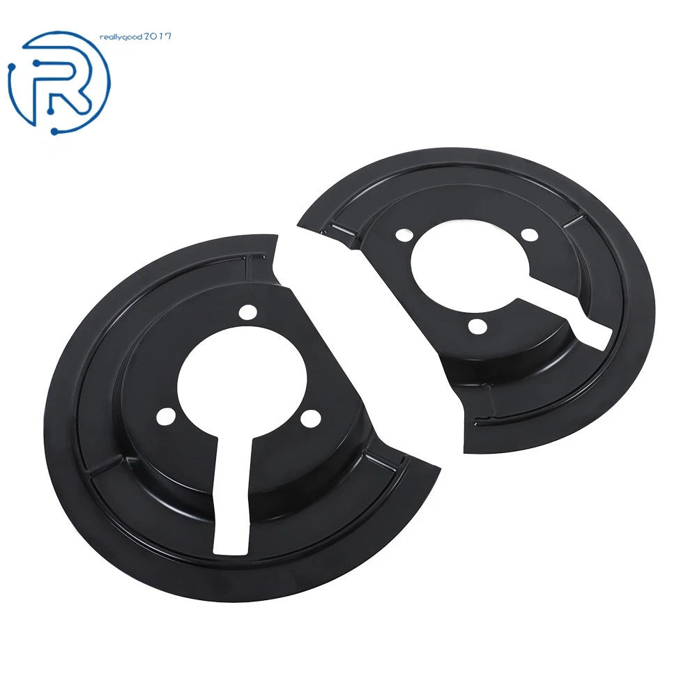 Pair Front Brake Dust Shields for Dodge Ram 1500 Classic (2002-2019)