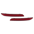 Pair LED Red Rear Reflector Turn Signal Lights for Honda Accord (2023)