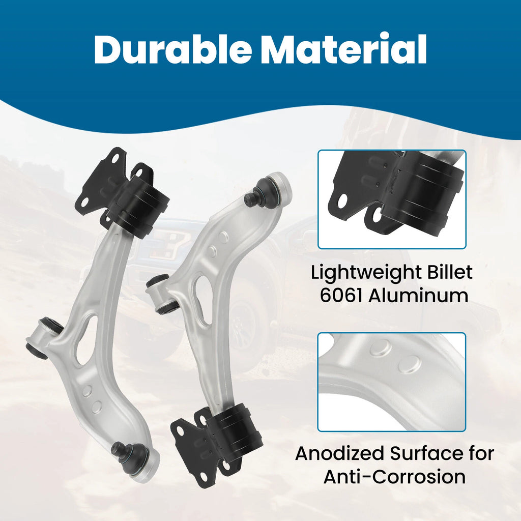 2X Front Lower Control Arm & Ball Joint Assembly for Ford Focus (2012-2018)