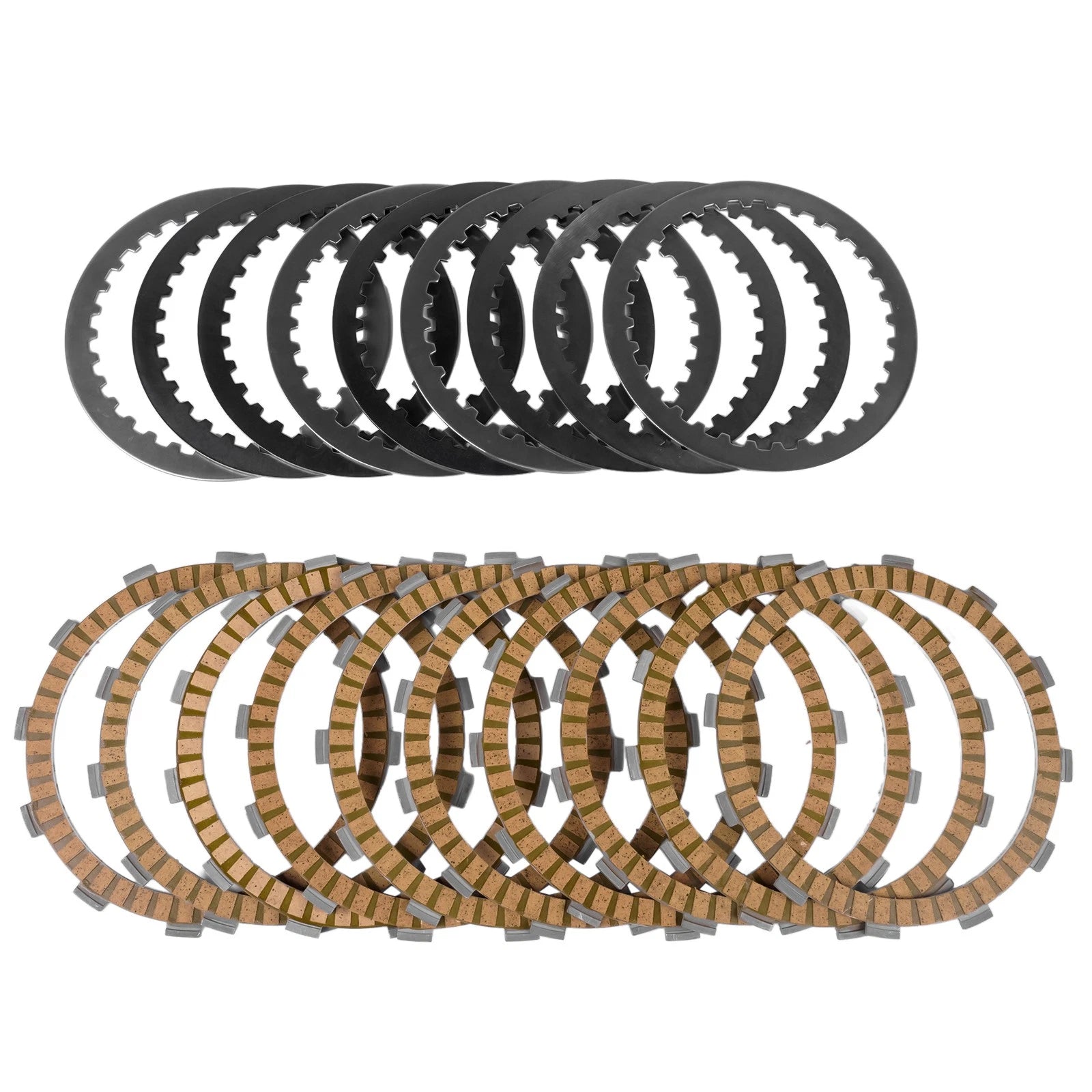 Clutch Friction Steel Plates Kit for Harley Touring Softail Dyna Trike (2000–2017)