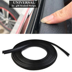 Set of 4 Car Seal Strips for Auto Side Casement (15mm, 11mm) Rubber