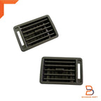 4x AC Heater Vents Grey for Holden Rodeo TF Pickup (1988-1996)