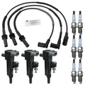 Set of 3 Ignition Coils & 6 Spark Plugs for Nitro V6