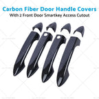 4X Carbon Fiber Door Handle Covers for Honda Pilot Ridgeline