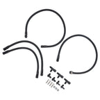 4AN Steam Vent Hose Kit for 4AN Anodized Black Aluminum Steam Vents