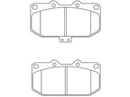 Front Brake Pad Set for Mazda RX7 (1986–1995) VY417PT