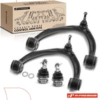 Set of 4 Front Upper Control Arms & Ball Joints for Chevy Silverado 1500 (2007–2015)