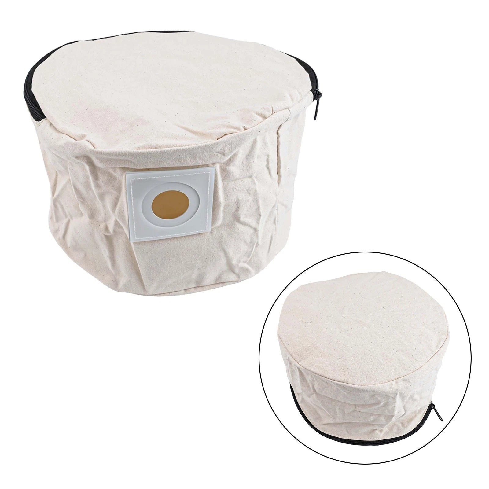 Canvas Washable Dust Collection Bag for Numatic Turbo HVR200M NRV200 (N/A)