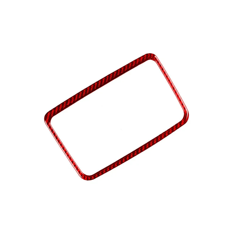 Carbon Fiber Dashboard Storage Box Cover Trim for Ford Ranger (2019-2022)
