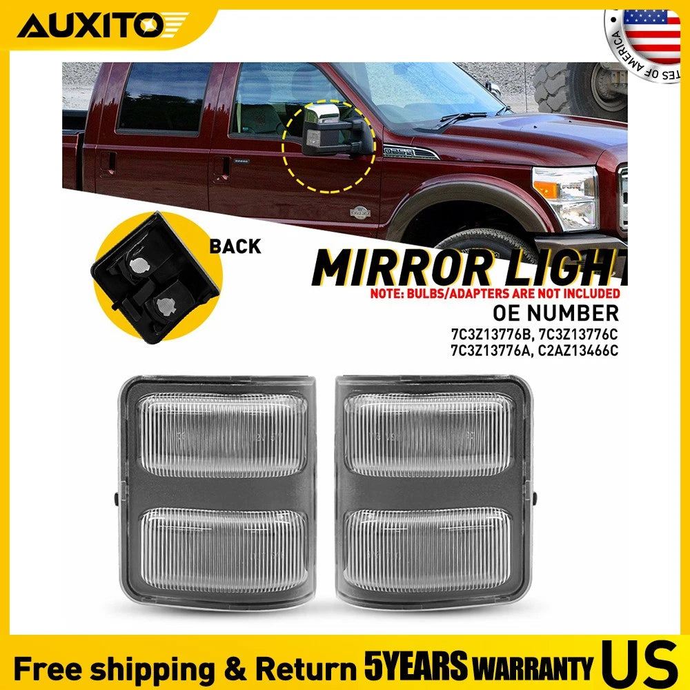 LED Side Mirror Marker Lights for Ford F250 F350 Super Duty (2008–2016)