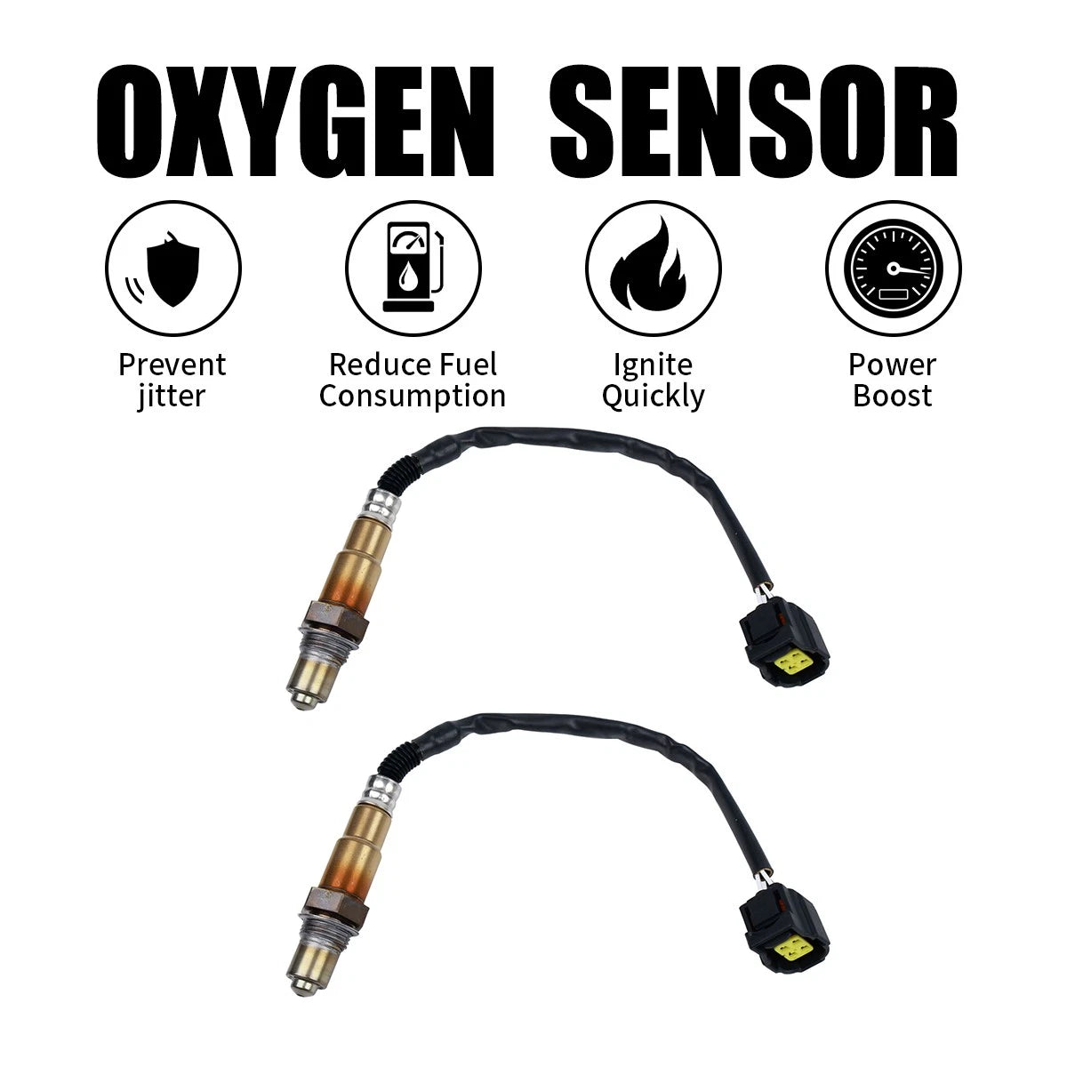 2X Oxygen O2 Sensor for Mercedes Benz (2005–2015) 234-4881 OEM