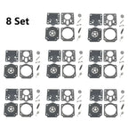 Set of 8 Carburetor Repair Kits for Stihl MS651 MS661 (2015–2023) 1144-007-1701