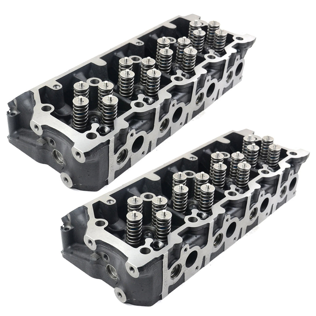 Set of 2 Cylinder Heads for Ford F-250 F-350 F-450 F-550 Super Duty (2006–2007)