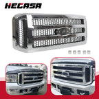 Chrome Grille for Ford Super Duty F-250 F-350 (2005–2007)