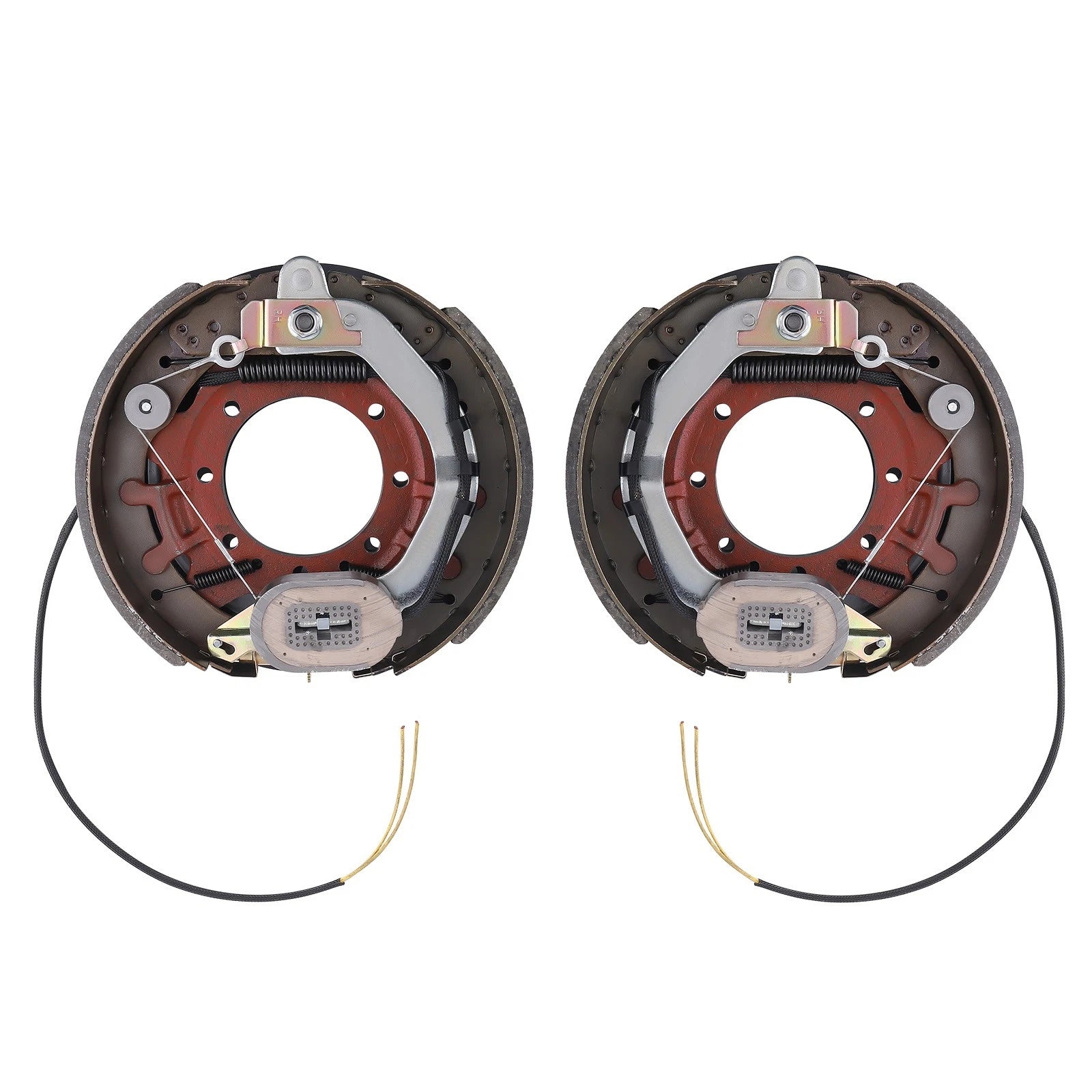 Set of 2 Electric Brake Assembly for Trailer Axle (023-451-00, 23-451)