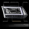 C-LED DRL Sequential Turn Signal Headlights for RAM 1500 (2009–2024)