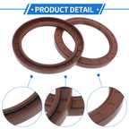 Set of 2 Oil Seal Rotary Shaft Seal FKM Rubber 100x130x12mm for Various Models