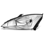 Driver Side Chrome Headlight Lamp Assembly for Ford Focus (2000–2002)