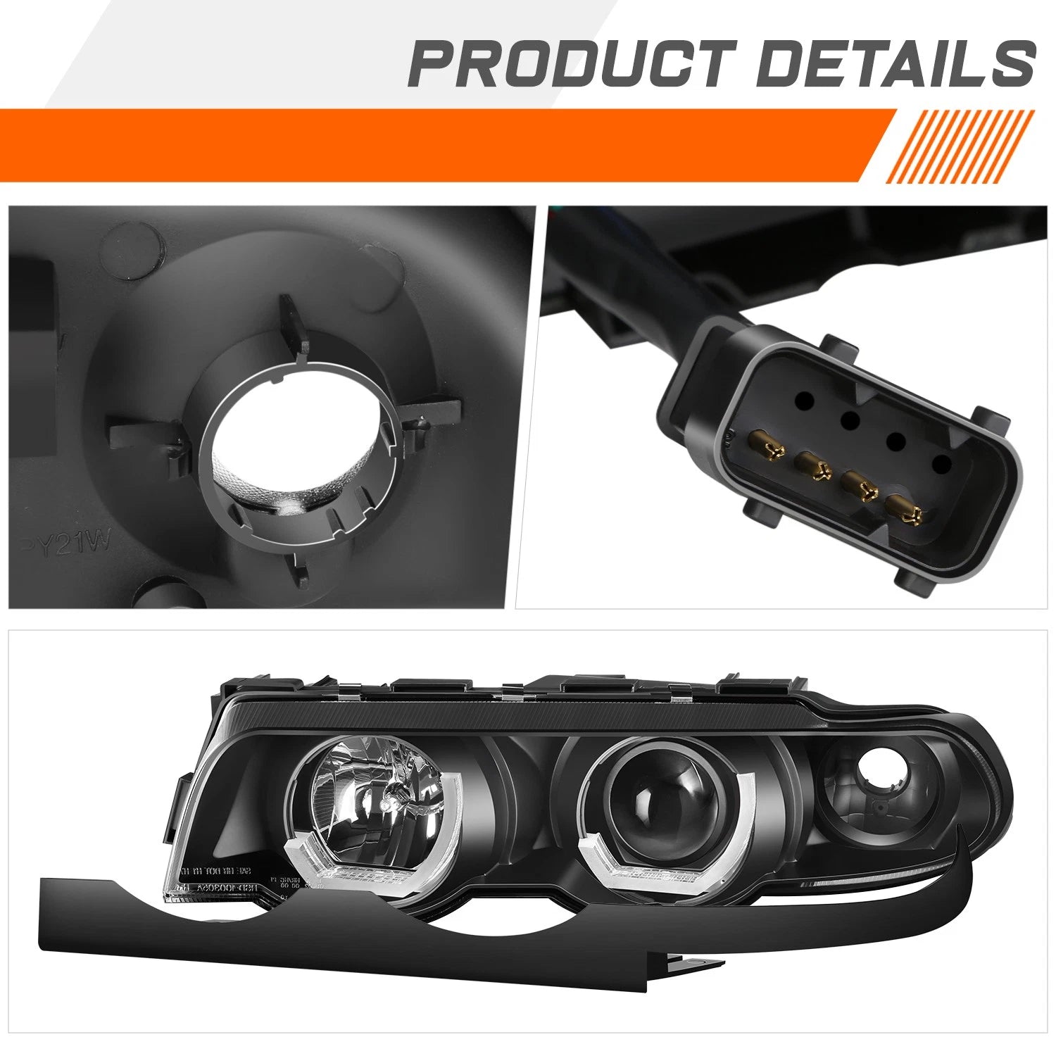 Projector Headlights Assembly for Ford Expedition (2015–2017)