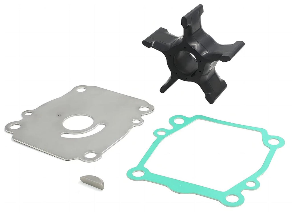 Outboard Water Pump Impeller & Plate for Suzuki 4-S (17461-90J01, 17471-92J00)