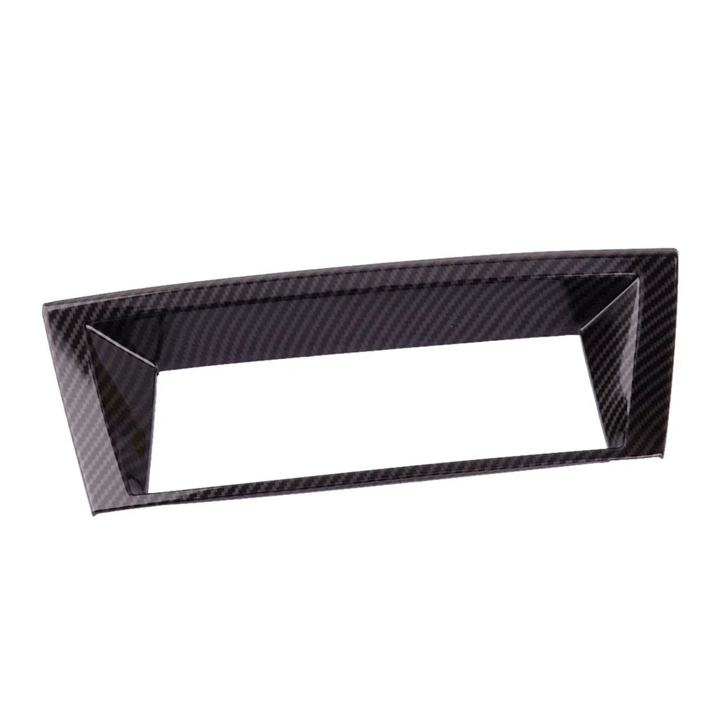 Carbon Fiber GPS Navigation Panel Cover for BMW X5 E70 X6 E71 (2008-2013)