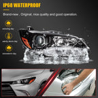 2X Headlight Assembly with Projector for Toyota Camry (2015–2017)