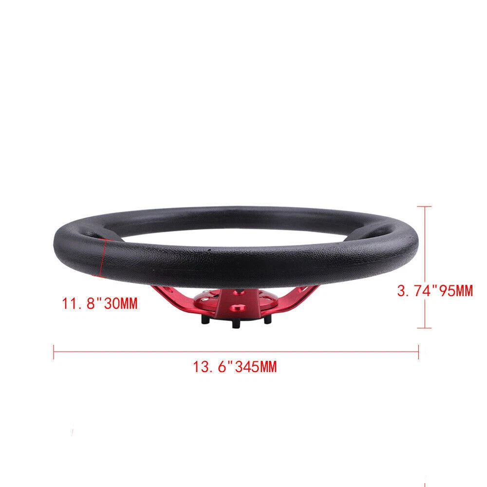 14" 95mm Deep Dish Racing Steering Wheel Universal