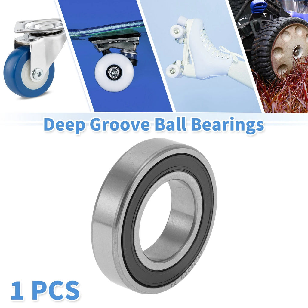 1 Pc 60/28DDU Deep Groove Ball Bearing P4 for Scooter Skateboard (28x52x12mm)