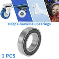 1 Pc 60/28DDU Deep Groove Ball Bearing P4 for Scooter Skateboard (28x52x12mm)
