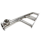 Shorty Exhaust Header Manifold for Chevy Small Block SBC 265-400 V8 (1965–1992)