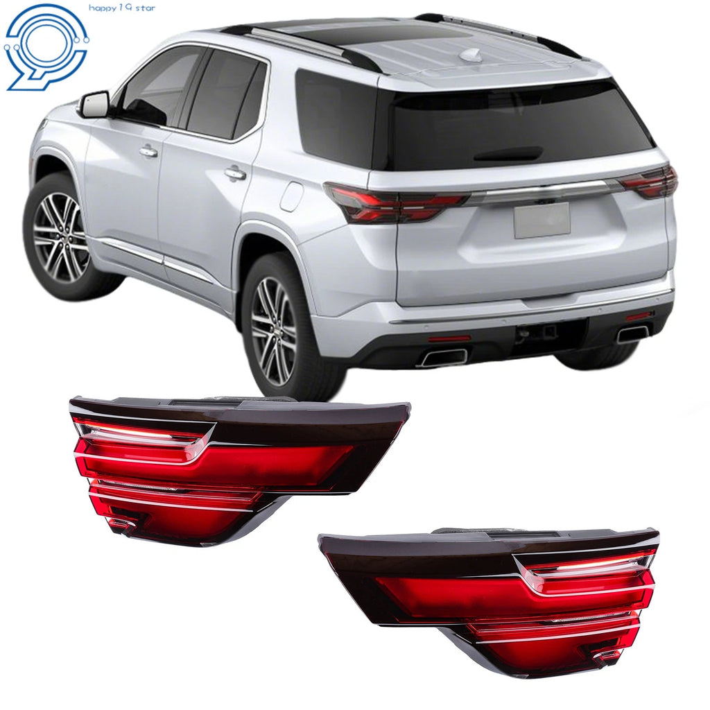 LED Tail Light Brake Lamp Set for Chevy Traverse (2022–2024) Inner Left+Right