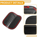 Fuel Tank Door Cap for Honda Civic (2022–2025) Carbon Fiber Black