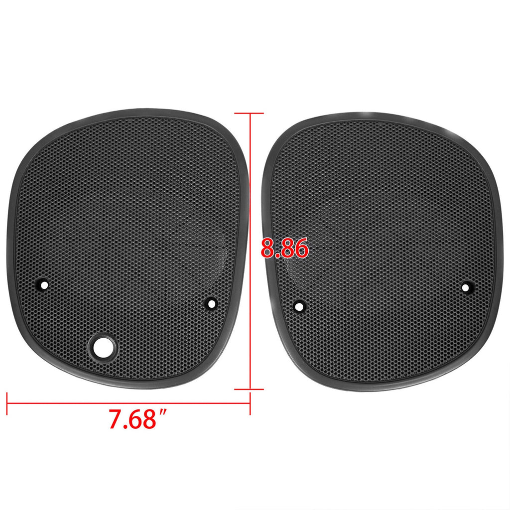 Set of 2 Upper Radio Dash Speaker Cover Grilles for Chevrolet S10 Blazer (1998–2005)