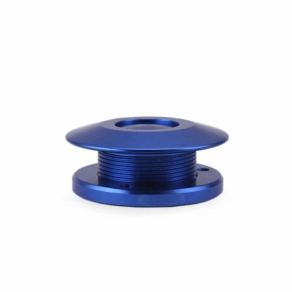 Push Button Hood Pins Lock Clip Kit for Engine Bonnets (Blue)