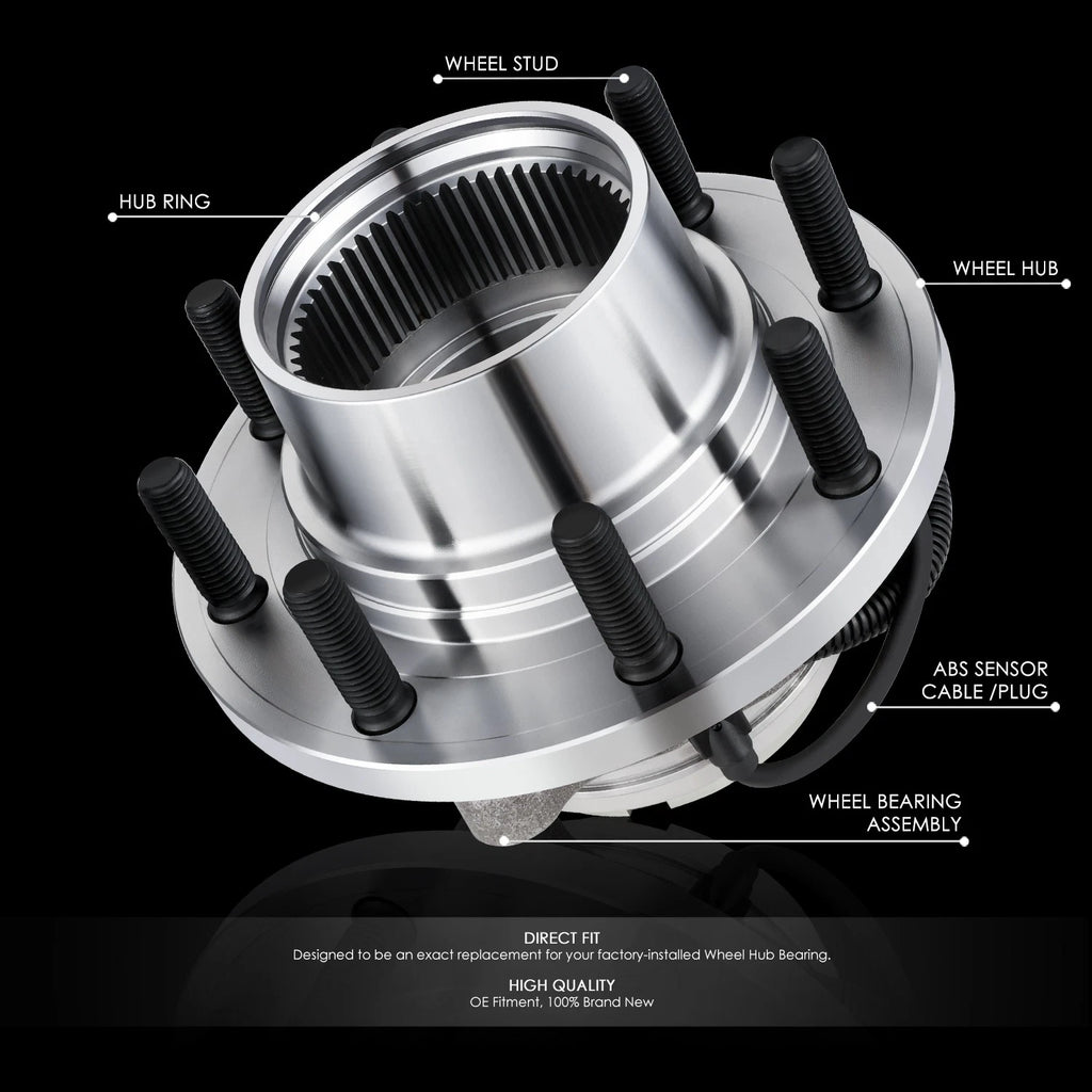 Front Wheel Hub Bearing Assembly for Ford F250 F350 F450 F550 (1999–2004)