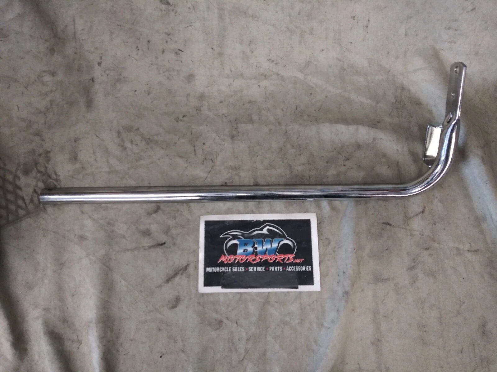 Chrome Left Saddlebag Support for Harley Davidson FLH (1993–2008)