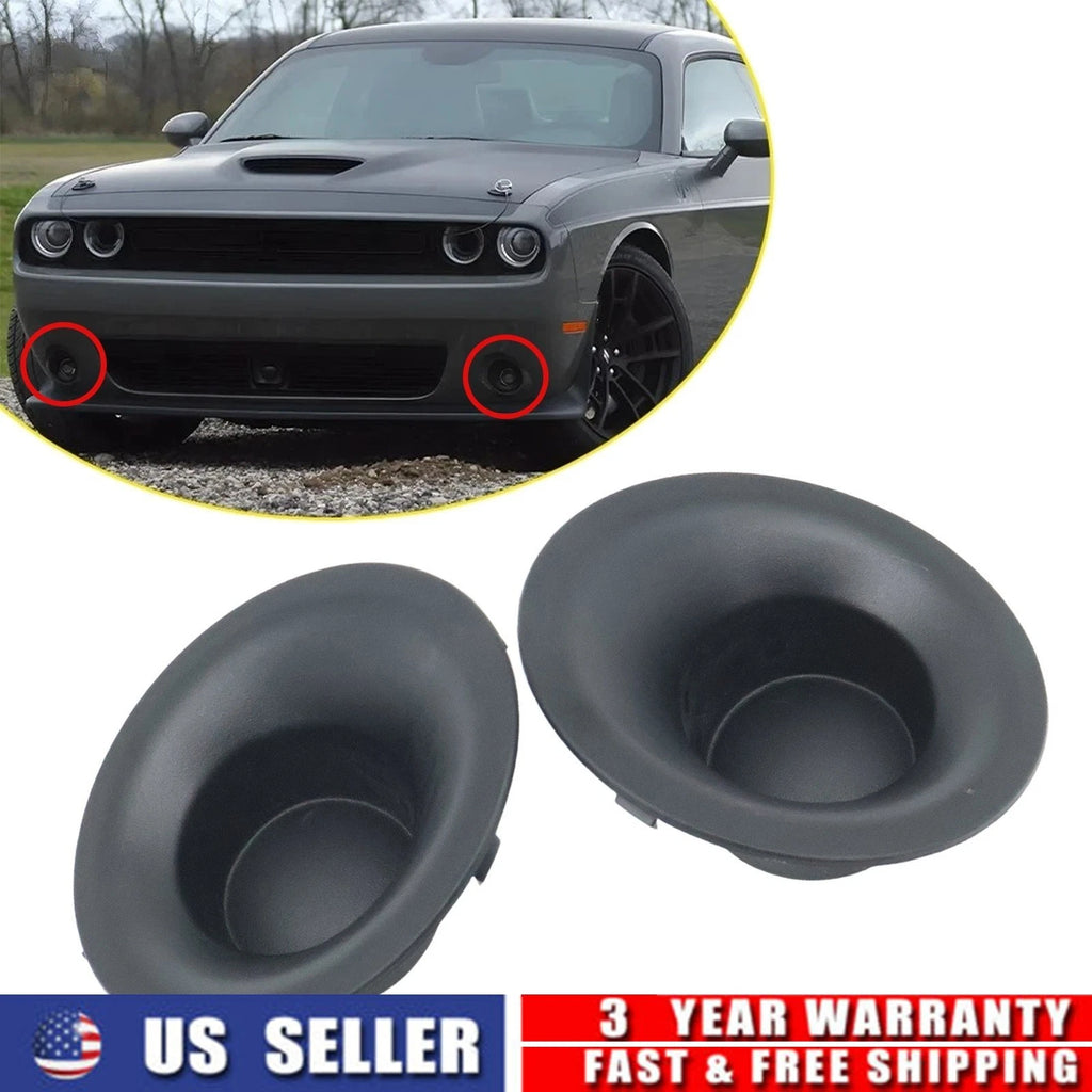 Front Fog Light Cover Bezel Pair for Dodge Challenger (2015–2023) 68259660AA
