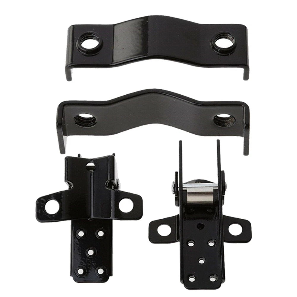 2X Aluminum Passenger Foot Pegs for Motorcycle (24-38mm)