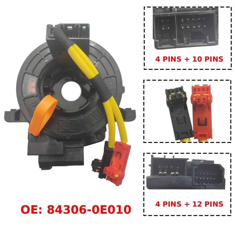 Spiral Cable Clock Spring 84306-0E010 for Scion xB xD (2008–2010) IQ (2013) TC (2011–2016)