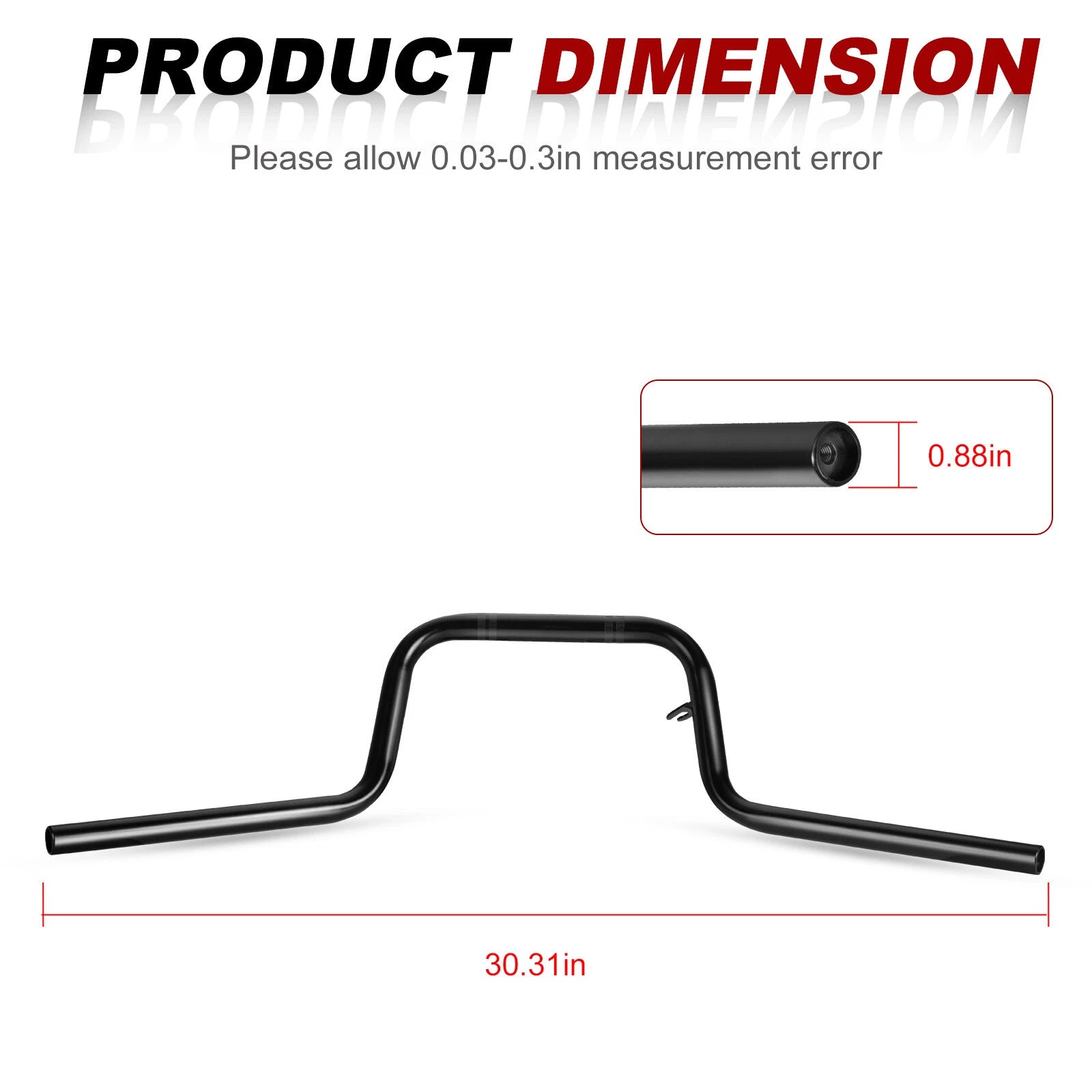 Handlebar for Honda Rancher 350 TRX350FM TRX350FE (2000–2003) 53100-HN5-A80